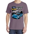 thumbnail image 2 of Wild Bobby, Ford GT American Horse Power Mustang, Cars and Trucks, Garment-Dyed Washed Look Short Sleeve Tees, Rosewood, X-Large, 2 of 3