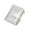 Silver, variant on Zznnkj Women's Small Bifold Wallet, Compact PU Leather Credit Card Holder with Zipper Coin Pocket, Multi-Slot Slim Wallet for Cash, Cards, and Lipstick