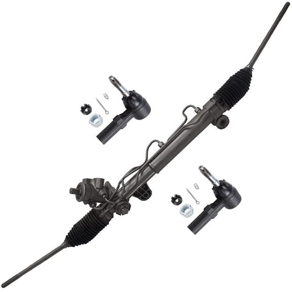 Detroit Axle Complete Power Steering Rack & Pinion Assembly   All 4 Inner & Outer Tie Rod Ends- Lifetime Warranty Fits select: 1990-1996 CHEVROLET LUMINA, 1997 CHEVROLET LUMINA BASE/LS
