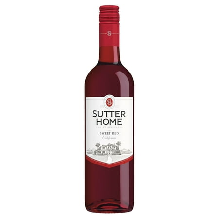 Sutter Home Sweet California Red Wine, 750 ml Glass Bottle, 13.5% ABV