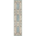thumbnail image 1 of Rugs America 21535 2 ft. 3 in. x 10 ft. New Aubusson Light Green Runner Area Rug, 1 of 1
