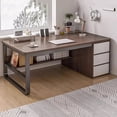 thumbnail image 2 of Study Compuradora Office Desk Table Conference Storage Gaming Table Office Desk Organizers Scrivania Cameretta Luxury Furniture My Lux Decor Round, 2 of 30