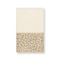 thumbnail image 5 of Authentic Hotel and Spa  Turkish Cotton Cheetah Jacquard Trim Cream 3-piece Towel Set, 5 of 5