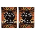 thumbnail image 1 of ThisWear Fall Decor Hello Autumn Garden Flag Autumn Leaves Fall Yard Flag 2 Pack Vertical House Flags Autumn, 1 of 3