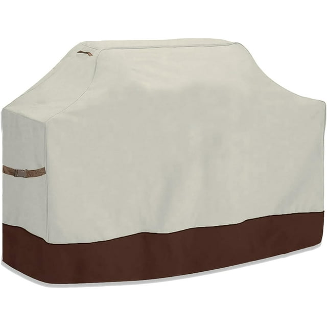 Housse de Gril 58 Pouces, Housse de BBQ Imperméable pour Gril au Gaz Extérieur, Compatible avec Weber Genesis II, Série LX 300 et Série Genesis 300, Résistant à la Décoloration, par Rapport à 7130