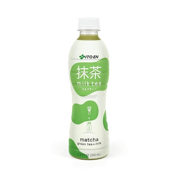 Ito En Matcha Milk Tea, Naturally Caffeinated Bottled Tea, 11.8 fl oz, 1 count