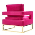 thumbnail image 5 of TOV Furniture Avery Pink Velvet Chair with Gold Base, 5 of 5