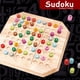 thumbnail image 2 of Juego de sudoku de madera de haya para niños y adultos con rejilla de 9x9 y 6x6, 2 of 5
