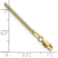 thumbnail image 3 of Solid 14K Yellow Gold 1.5mm Franco with Lobster Lock Chain - 16", 3 of 5