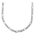 thumbnail image 2 of JOYARIS Cadena De Plata 925 Diamantada Hombre Fígaro 55 Cm X 5 Mm DM-0000823, 2 of 4