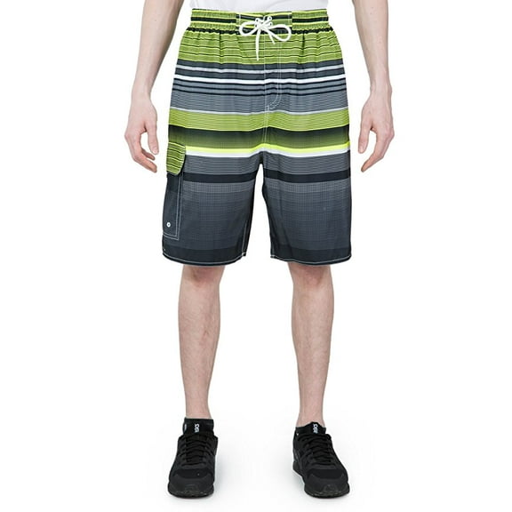 Mens Swim Trunks Green