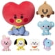 thumbnail image 2 of BABY TOY-kpop bts bt21 - muñeca de peluche sentada (20 cm, 20 cm, llavero, llavero, tata cooky chimmy koya)-Apto para mayores de 1 año Gao Jinjia unisex, 2 of 2