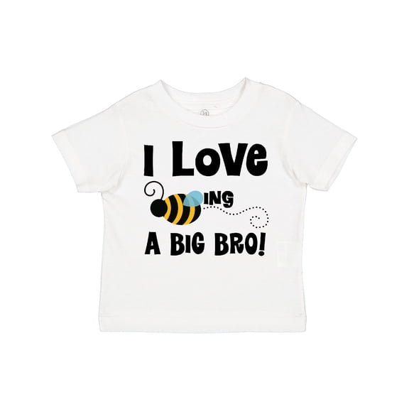 Inktastic Big Bro Boys Brother Announcement Bee Boys Toddler T-Shirt