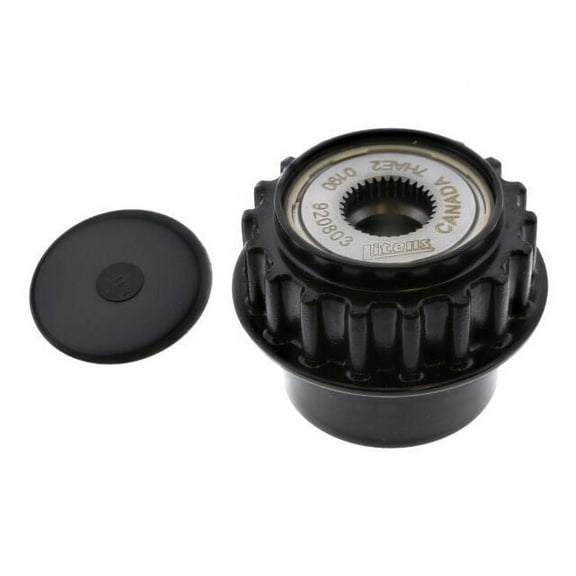 Rear Alternator Decoupler Pulley - Compatible with 2008 - 2015 Volvo XC70 2009 2010 2011 2012 2013 2014