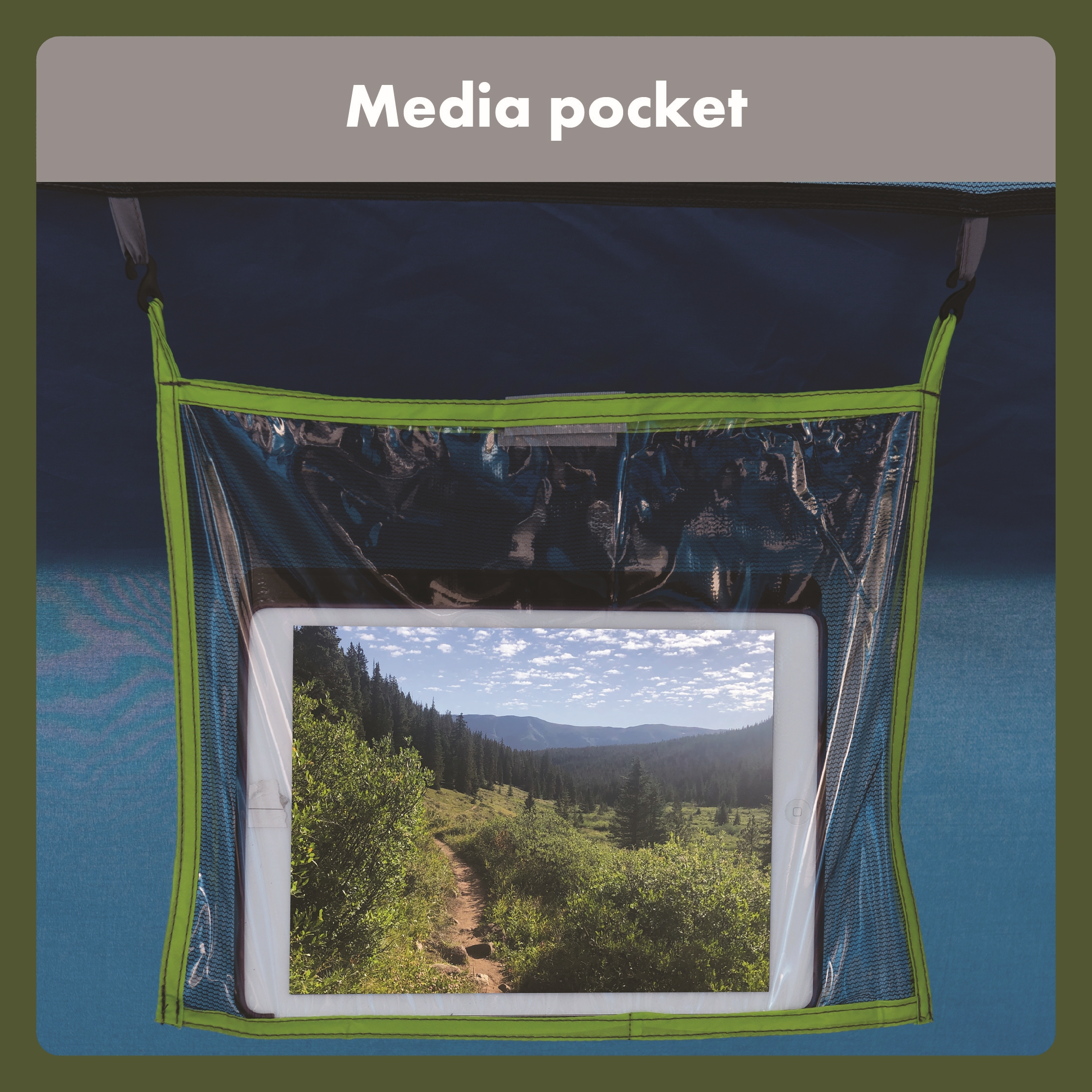 Carpa tipo domo Ozark Trail para 10 personas con porche de malla, tienda de campaña familiar de 3 habitaciones 6
