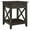 Black, variant on Bush Furniture Key West End Table, Linen White Oak