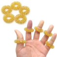 thumbnail image 4 of 10Pcs Finger Massage Ring Safe Relaxing Metal Stretch Relieve Pain Relaxation Massager for Daily Life, 4 of 10