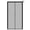 Black-Fit 34"-38" Wide Door, variant on Adjustable Pre-Framed Window & Door Screen White Fit 34"-38" Wide Door