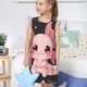 thumbnail image 4 of Balery Chibi Axolotl Sakura Fantasy Camisón de princesa para niñas, pijama de algodón con mangas abullonadas, suave y bonito.-XX-Large, 4 of 6