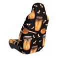 thumbnail image 2 of Daiia Bee and Honey Printed Car Seat Cover - Waterproof & Sweatproof - Universal Fit, Machine Washable, Non-Slip - Seat Protector for Car, Truck, SUV, Van (1 Pack), 2 of 5