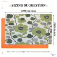 thumbnail image 6 of Yayeee Doormat for Inside 20"x32" Absorbent Low-Profile Washable Non-Slip Rubber Backed Entryway Rug, Retro Flower Print, 6 of 8