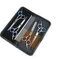 thumbnail image 7 of Dog Scissors Fur Scissors For Dogs Cat 5-In-1 Sharp Curved Scissors Set Dog Grooming Set For Face, Body, Ears, 7 of 7