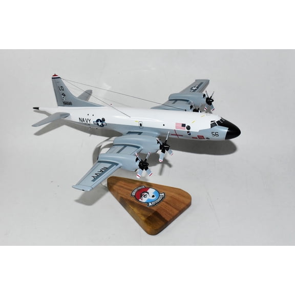 Lockheed Martin® P-3C Orion, VP-56 Dragons (56), Mahogany, 1/78th (18")