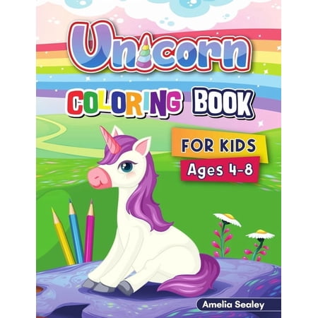 Unicorn Coloring Book for Kids: Unicorn Coloring Pages for Boys and Girls (Paperback)