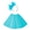 Sky Blue, variant on Bearichfupo Girls' Tutu Skirt Children's Ballet Tutu For Parties & Performance Half Skirt With Headband Set Sizes 4-8 Years