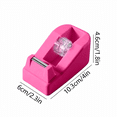 thumbnail image 3 of Small Tape Cutter with Dispenser - Plastic Adhesive Tape Seat, Desktop Tape Holder for Office & Packing Supplies, 3 of 3