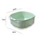thumbnail image 4 of Cesta escurridora de frutas, colador, bol, escurridor portátil de verduras para el hogar. Verde, 4 of 4