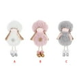 thumbnail image 4 of Bearachild Adornos navideños para el hogar 2021 muñeco de Ángel de Navidad adorno de árbol de Navidad guirnalda elfo Deco Navidad regalos de Kits de decoración para fiestas Blanco, 4 of 6