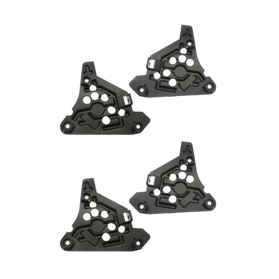 KAIHUIXING 4pcs - Headlamp Headlight Bracket Mount Set Left Driver and Right Passenger Side for Ford for F150 2015-2017