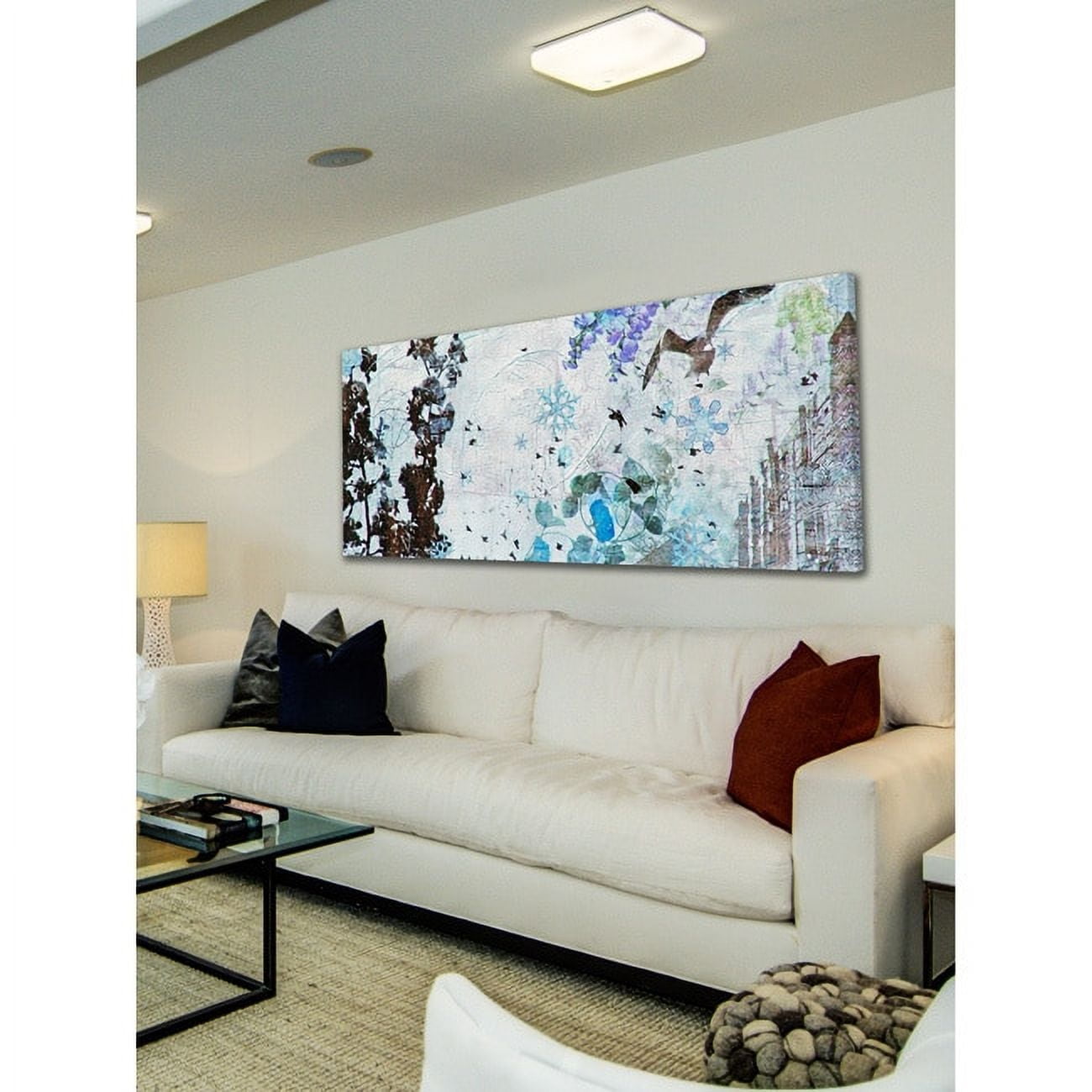 "Spring Snow" by Tracy Silva Barbosa Painting Print on Canvas