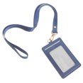 thumbnail image 4 of Raindrops Blue Name Tag Holder with Lanyard Clear Sleeve Protecting Work and Game Cards, 4 of 8