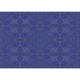 thumbnail image 1 of Ahgly Company Machine Washable Indoor Rectangle Transitional Denim Dark Blue Area Rugs, 8' x 12', 1 of 7