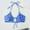 Blue, variant on Generic Womens Cute Bikini Top Bathing Suit Self Tie Spaghetti Straps String Bikini Tops Sexy Swimsuit Tops for Beach Pool