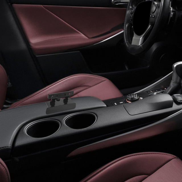 SHOWERORO Latch De Seguridad Para Caja De Apoyabrazos Vehicular En Material ABS Negro