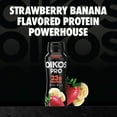 thumbnail image 4 of Oikos Pro 23g Protein, Strawberry Banana Cultured Dairy Drink Bottle, 7 fl oz, 4 of 15