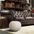 thumbnail image 4 of 20 Beige 100% cotton Ottoman, 4 of 6