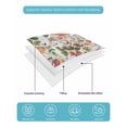 thumbnail image 5 of Mushroom Full Size Down Alternative Comforter, Lightweight Comforter Quilt Bedding Set with Pillow Shams Pastoral Summer Botanical Watercolor Vintage All Seasons Bed Comforter Duvet Insert 78"x90", 5 of 7