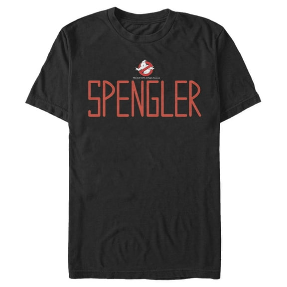 Men's Ghostbusters Egon Spengler  Graphic Tee Black Small