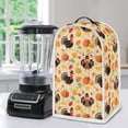 thumbnail image 5 of Yuyamidu Thanksgiving Turkey Blender Cover Fall Pumpkin Kitchen Appliance Cover Coffee Juicer Maker Organzier Bag Multi Cooker Mixer Covers, 5 of 6