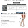 thumbnail image 6 of Truform Men's Socks Knee High Cushion Foot Active Casual Style: 15-20 mmHg M BLACK (1933BL-M), 6 of 11