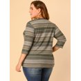 thumbnail image 4 of Top de Rayas Boho Agnes Orinda Cuello vuelto Multicolor 4XL, 4 of 5