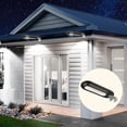thumbnail image 2 of Solar Gutter Lights 200LM, 18 LED Gutter Solar Lights Outdoor Waterproof, Bright Christmas Solar Fence Lights for Eaves, Garage, Yard, Porch (1 Pack-Cool White Light), 2 of 6