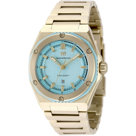 Technomarine TM-416087 Women's Coral Legacy Blue Dial Steel Watch