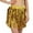 Gold, variant on Women Lady Rain Dance Performance Beach Music Party For Masquerade Party Grass Skirt Solid Color Casual Travel Skirts