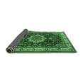 thumbnail image 2 of Ahgly Company Indoor Rectangle Medallion Emerald Green Traditional Area Rugs, 4' x 6', 2 of 4