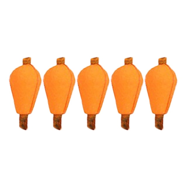 Bgsha 5 Pcs/Ensemble Unités Flottantes en Mousse pour Pêche à la Mouche Indicateur de Gâche en Forme de Goutte